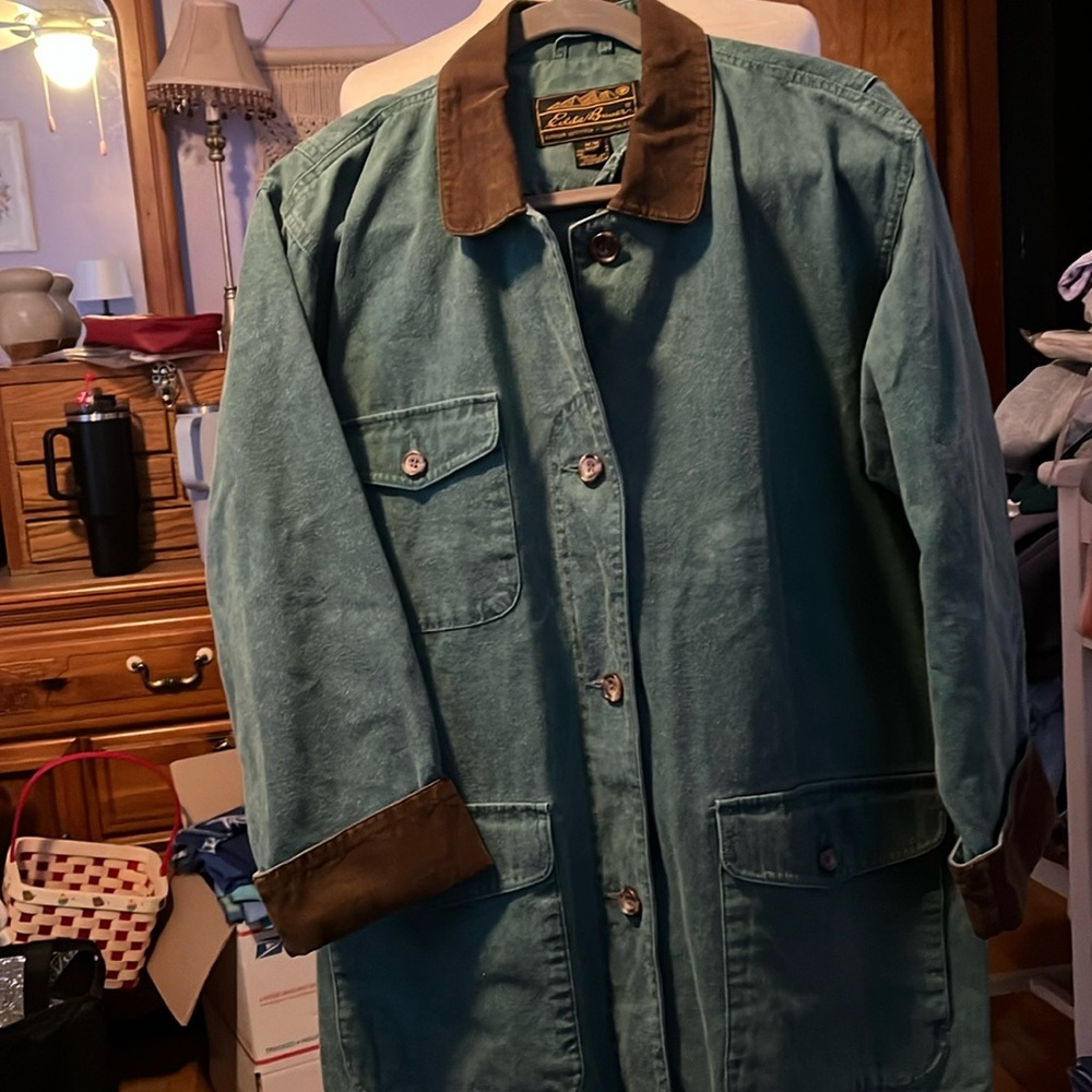 Eddie Bauer Jean jacket. Size Medium